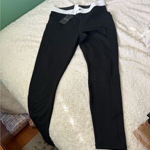 Fabletics Black and White Leggings